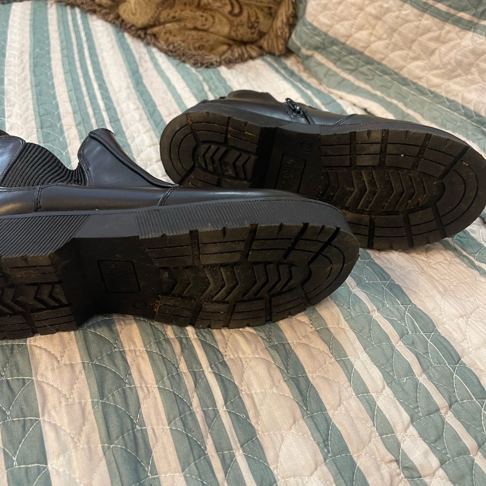 Black Ankle Boots - Picture 2 of 5